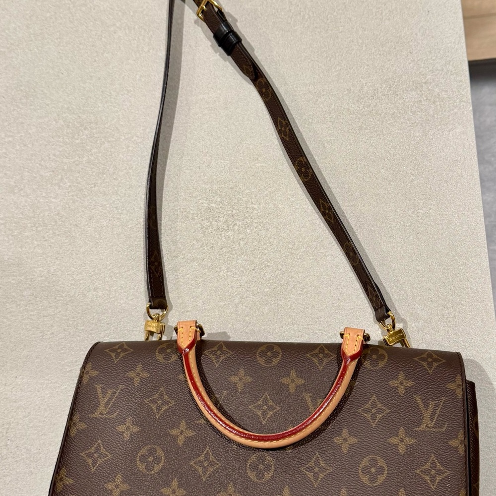 Louis Vuitton Brown Monogram crossbody with padlock